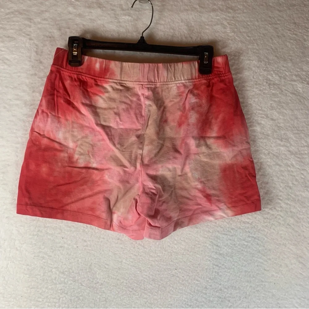 SANCTUARY Womens Pink Elastic Waistband Relaxed Fit High Waist Shorts M NWT 5595